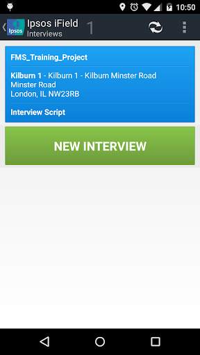 Ipsos iField screenshot 1