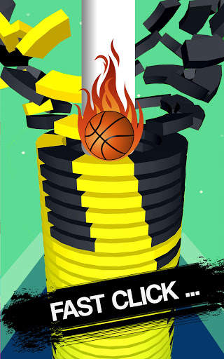 Helix tumpukan Bola melompat 3d: Drop Helix Game screenshot 1
