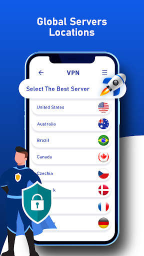 Super VPN - Fast VPN Client screenshot 3