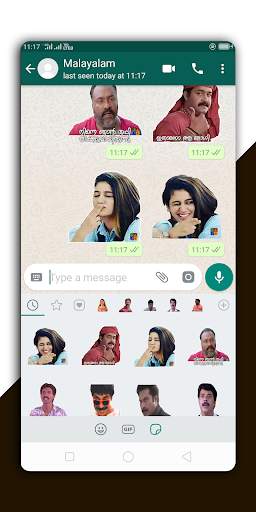 Malayalam WAStickers screenshot 3