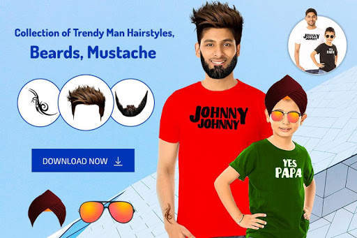 Man Hairstyle Photo Editor screenshot 2
