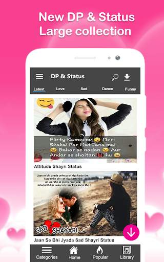 Daily New DP & Status screenshot 2