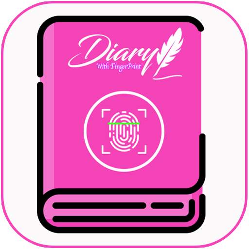 Diary With a Fingerprint Lock & passcode Pro App 2.0