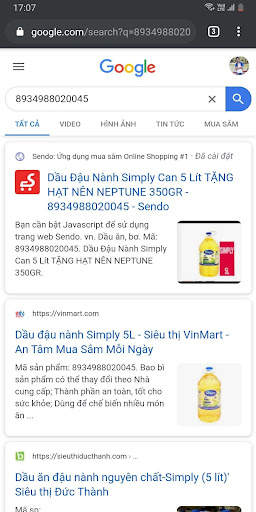 Quét Mã Vạch Kiểm Tra Hàng Giả screenshot 2