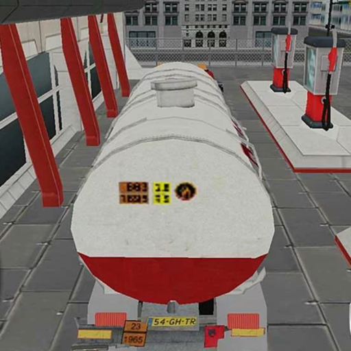 Oil Truck Transporter 3D icon