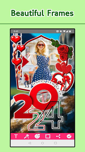 Happy Newyear Card Maker screenshot 4