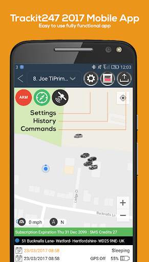 Trackit247: Live GPS Tracking скриншот 1