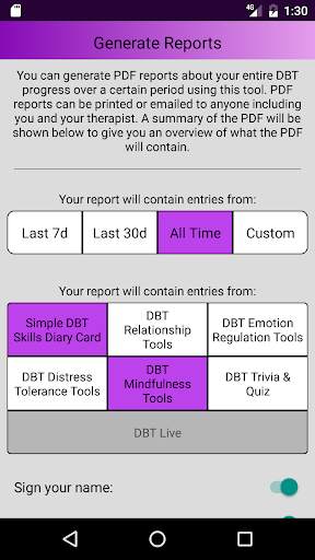 DBT Mindfulness Tools screenshot 8