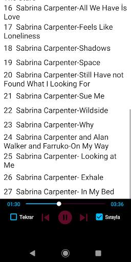 Sabrina Carpenter Best Songs Offline screenshot 2