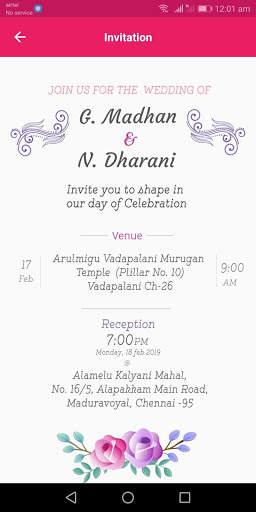 Madhan weds Dharani скриншот 2