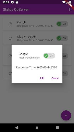 Status ObServer screenshot 3