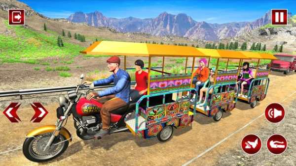 Long Tuk Tuk Simulator:Rickshaw Driving Game screenshot 3