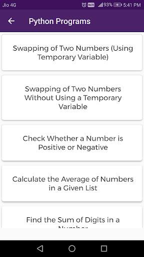 Python Offline Tutorial and Compiler screenshot 4