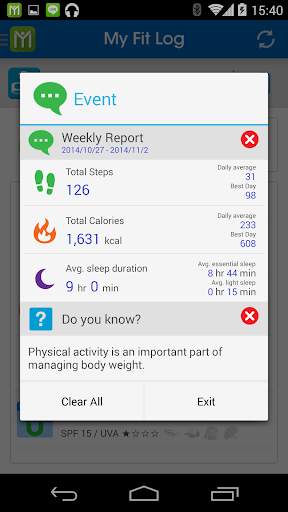 My Fit Log screenshot 9