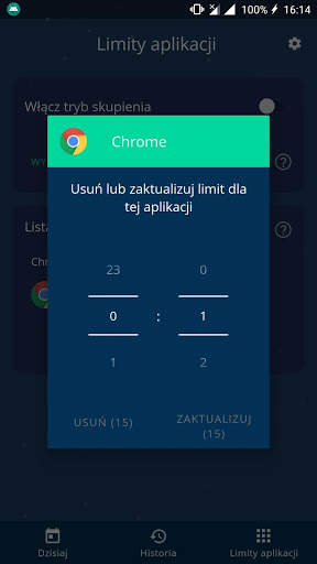 UsageSafe: Blokowanie aplikacji i śledzenie użycia screenshot 7