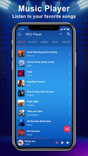 Music Player - Mp3 player, Equalizer & Lyrics स्क्रीनशॉट 3