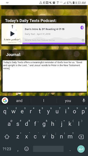Moravian Daily Texts 2021 screenshot 2