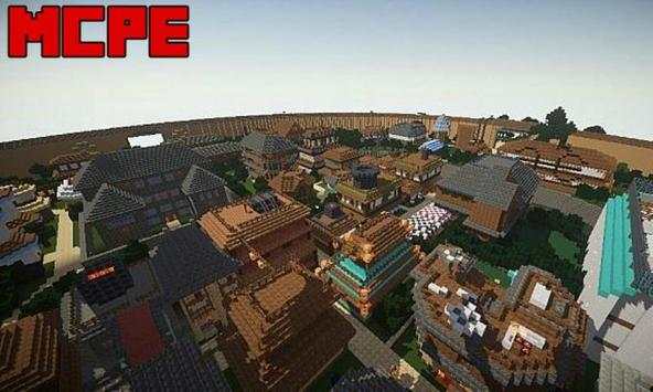 MangaCraft Map for Minecraft PE screenshot 1