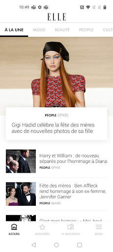 ELLE : news, mode, beauté, people, food & astro screenshot 1