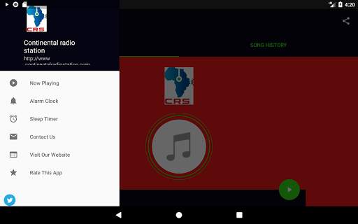 Continental Radio Station App screenshot 4