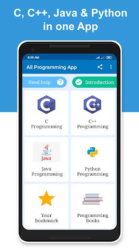 All Programming App- C,C  ,Java & Python screenshot 2