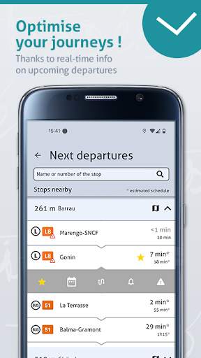 Tisséo metro tram bus Toulouse screenshot 3