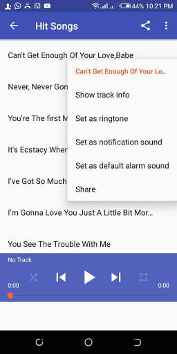 Barry White Songs screenshot 3