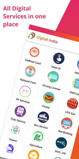 Digital India online : Seva services screenshot 1