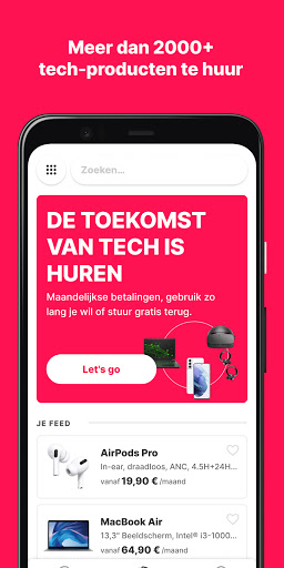 Grover – flexibel tech huren screenshot 1