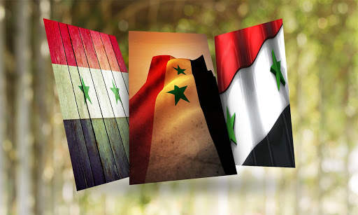Syria Flag Wallpaper screenshot 2