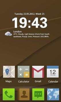 Square GO Launcher Theme screenshot 2