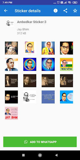 Jay Bhim Stickers For WhatsApp screenshot 6