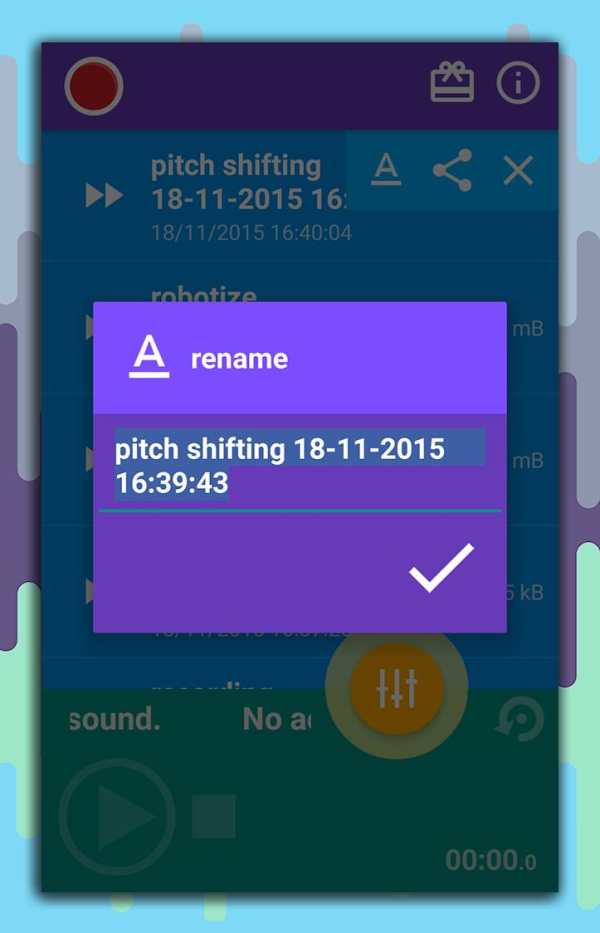 Morph Voice Changer by VOX 8 تصوير الشاشة