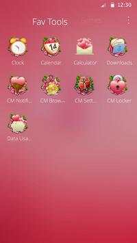 Love Story Sweetie Theme screenshot 3