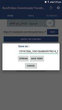 KurdVideo Downloader For Facebook screenshot 7