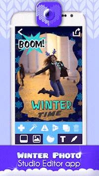 Winter Photo Studio Editor App screenshot 6