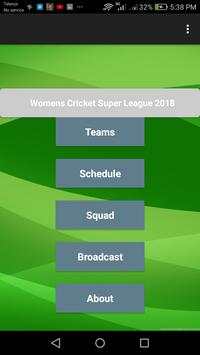 Womens Cricket Super League, 2018 screenshot 2