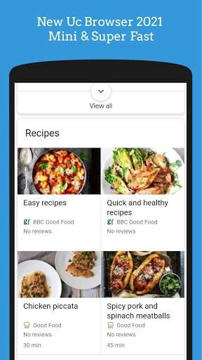 New uc browser 2021 - mini & secure, super browser screenshot 1