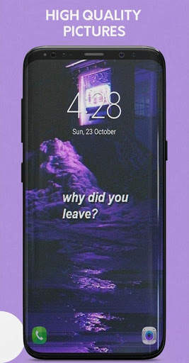 Purple Wallpapers 8 تصوير الشاشة