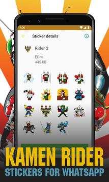 Kamen Rider Stickers for Whatsapp screenshot 3