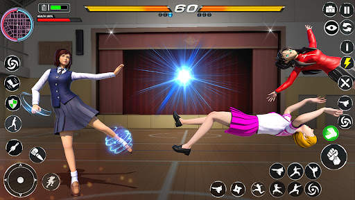 Anime School : Karate Fighting screenshot 5