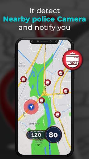 Speed camera map :Radar detect screenshot 3