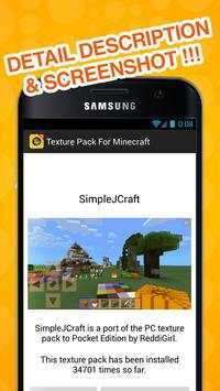 Texture Pack For Minecraft PE screenshot 4