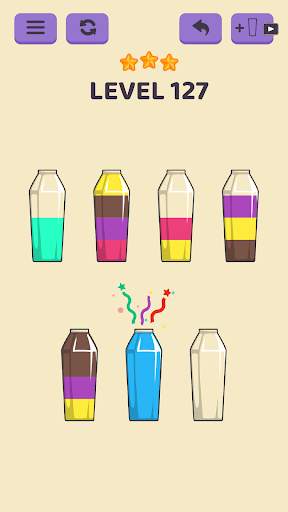 Cups - Water Sort Puzzle Game 2 تصوير الشاشة