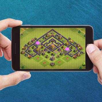 Top Base Maps COC TH 1 - TH 11 offline screenshot 7