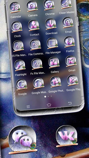 Lord Krishna Launcher Theme screenshot 2