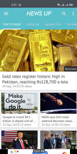 News Up By Leadup screenshot 3