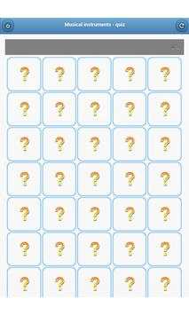 Musical instruments - quiz screenshot 12