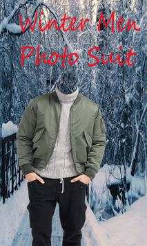 Winter Men Photo Suit screenshot 2