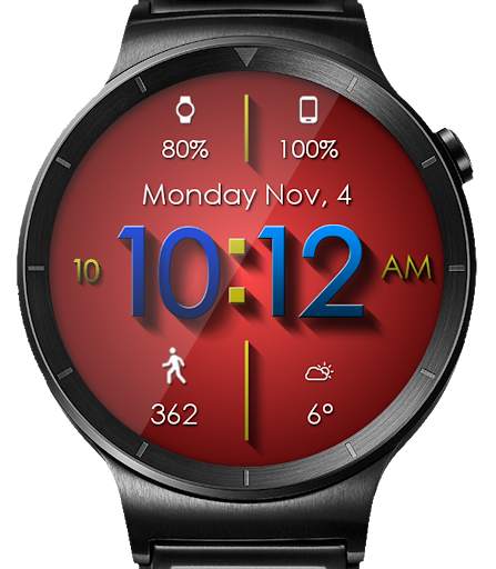 Material Shadow HD WatchFace Widget Live Wallpaper screenshot 16
